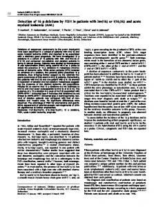 and acute myeloid leukemia (AML) - Nature