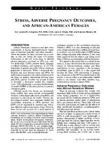 and african-american females - NCBI