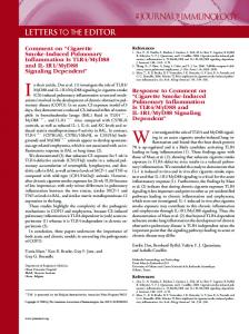 and IL-1R1/MyD88 Signaling Dependent - The Journal of Immunology