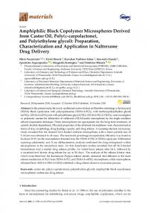 and Poly(ethylene glycol) - MDPI