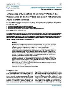 and Small Vessel Disease in Patients with Acute Ischemic Stroke