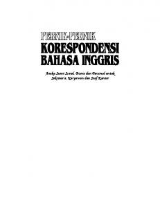 Aneka Surat Sosial, Bisnis dan Personal untuk Sekretaris, Karyawan ...