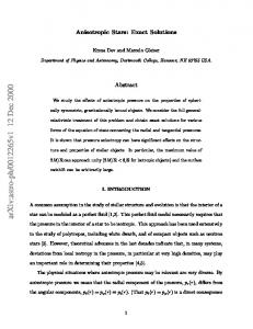 Anisotropic Stars: Exact Solutions