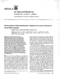 ANNALS of Internal Medicine