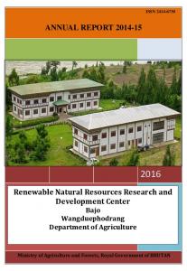 annual report 2014-15