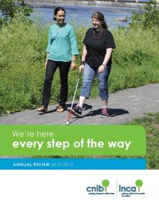 Annual Review 2012-2013 - CNIB