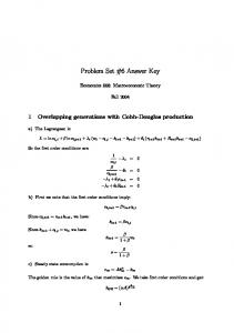 answer key for problem set #6