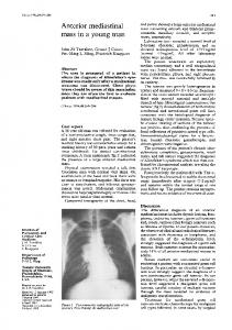 Anterior mediastinal - NCBI