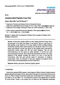 Antimicrobial Peptides from Fish - MDPI