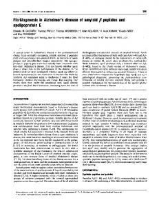 apolipoprotein E - NCBI - NIH