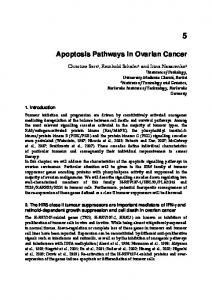 Apoptosis Pathways in Ovarian Cancer