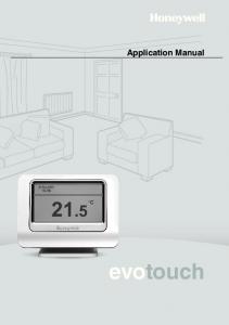 Application Manual - Honeywell