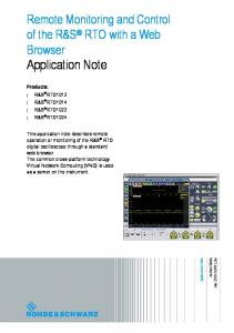 Application Note Template