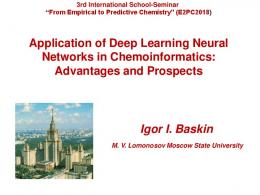 Application of Deep Learning Neural Networks in