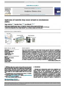 Application of ensemble deep neural network to