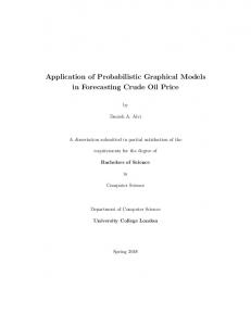 Application of Probabilistic Graphical Models in ...