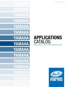 APPLICATIONS CATALOG