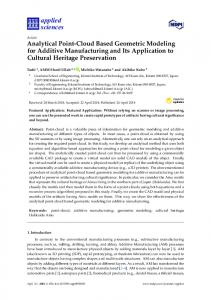 applied sciences - MDPI