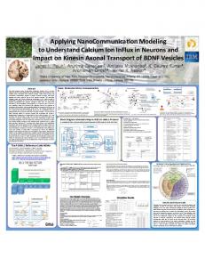 Applying NanoCommunica:on Modeling to