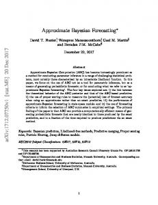 Approximate Bayesian Forecasting