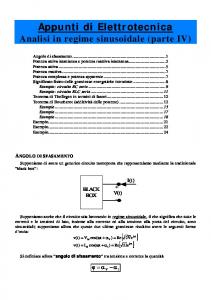 Appunti di Elettrotecnica