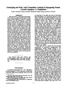 Arachis hypogaea L. - Peanut Science