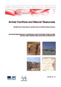 Armed Conflicts and Natural Resources