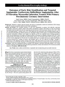 Arrhythmia/Electrophysiology