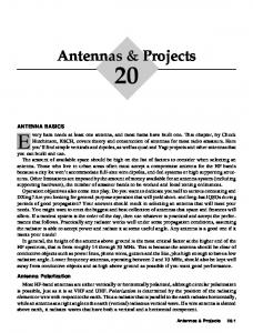 ARRL HANDBOOK - Antenna Project - QSL.net