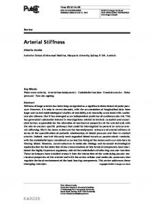 Arterial Stiffness - Semantic Scholar