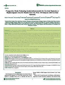 Article Prospective Study Evaluating