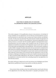 articles - Russian Law Journal