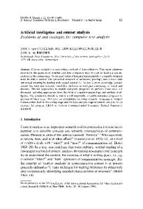 Artificial intelligence and content analysis - Springer Link