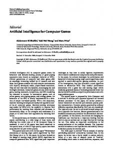 Artificial Intelligence for Computer Games