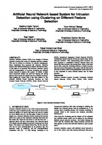 Artificial Neural Network based System for Intrusion Detection using ...