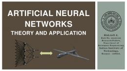 Artificial Neural Networks Theory and Applications