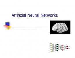 Artificial Neural Networks