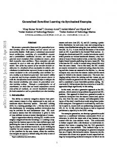 arXiv:1712.03878v3 [cs.LG] 23 Apr 2018