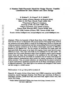 arXiv:1809.07664v2 [hep-th] 18 Oct 2018