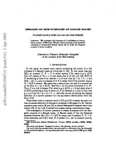 arXiv:math/0210287v2 [math.FA] 2 Apr 2003