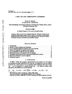 arXiv:math/9801087v1 [math.QA] 19 Jan 1998