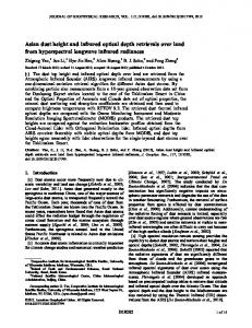 Asian dust height and infrared optical depth ... - Wiley Online Library