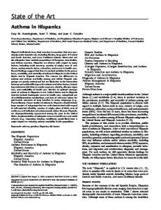 Asthma in Hispanics - ATS Journals