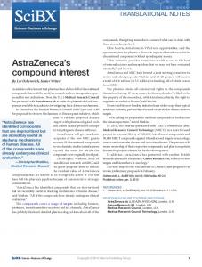 AstraZeneca's compound interest - Nature