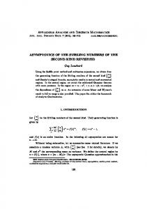 Asymptotics of the Stirling numbers of the second kind revisited