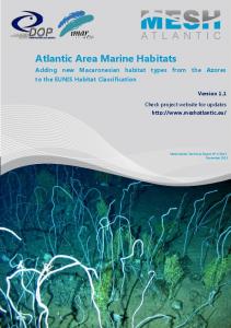 Atlantic Area Marine Habitats