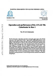 ATLAS document - CERN Document Server