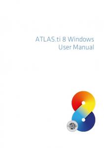 ATLAS.ti 8 Windows User Manual