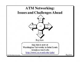 ATM Networking: Issues and Challenges