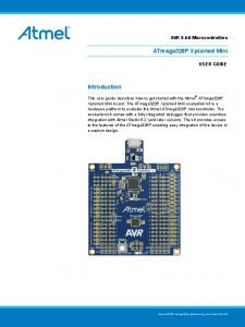 ATmega328P Xplained Mini User Guide (USER GUIDE)